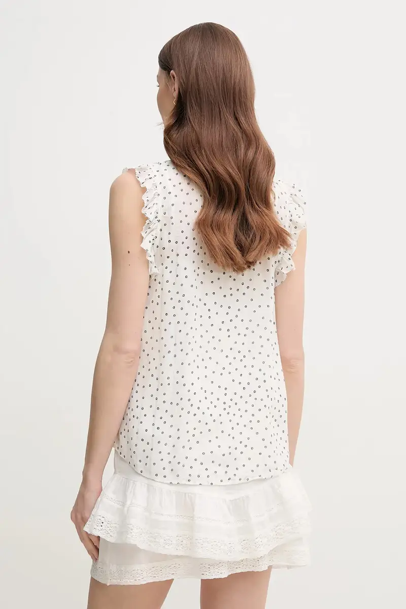 camicetta DEB donna colore beige PL304995 miniatura 3