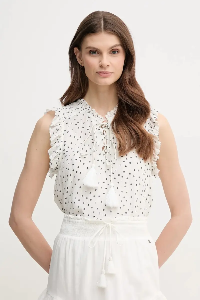 camicetta DEB donna colore beige PL304995