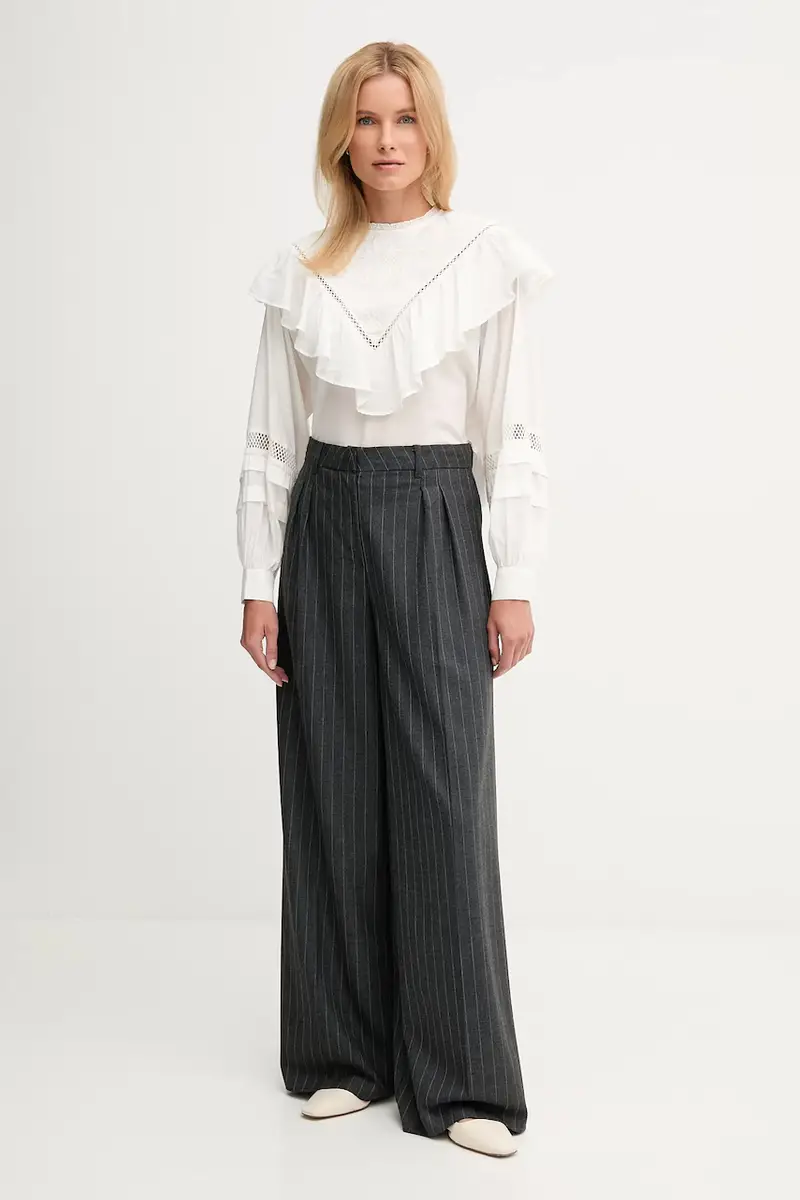 camicetta donna colore beige PL3051272 miniatura 2