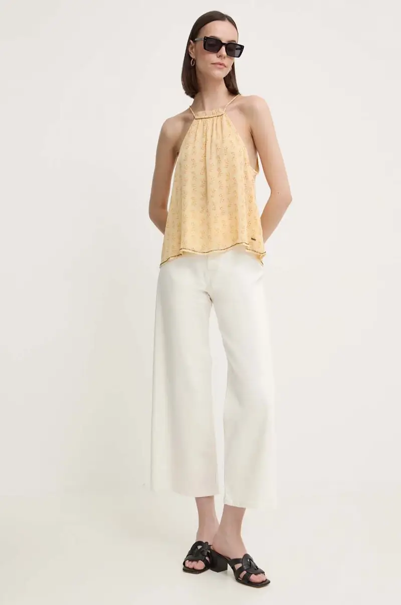 camicetta MAFFIE donna colore giallo PL304886 miniatura 2