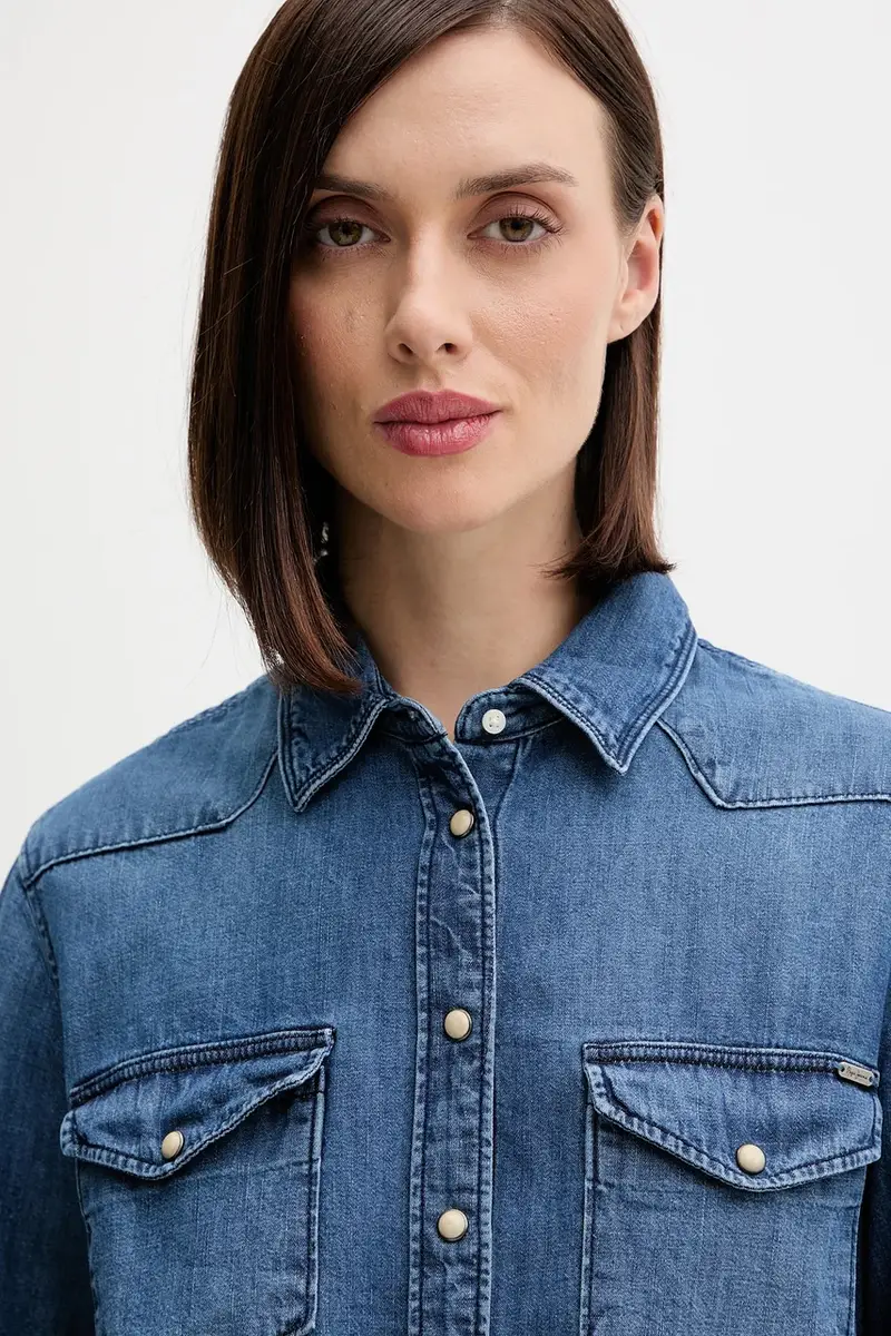 Pepe Jeans Jeans Donna Blu 3581651 miniatura 4