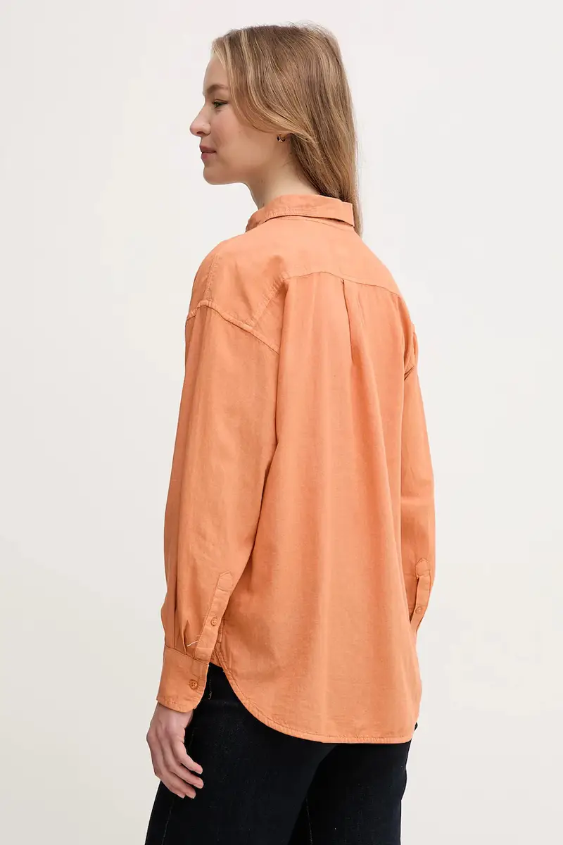 camicia di lino CHIPPER donna colore arancione PL304993 miniatura 3