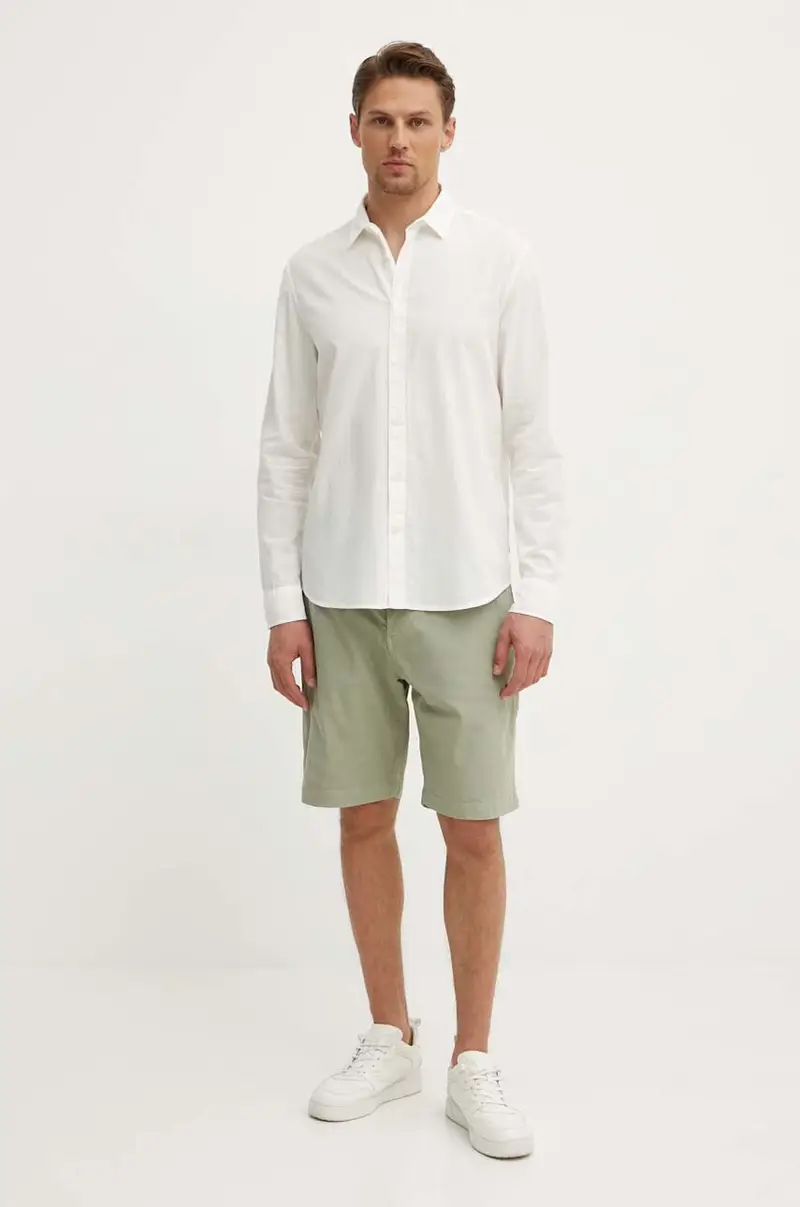 camicia in cotone MARCEL uomo colore beige PM308566 miniatura 3