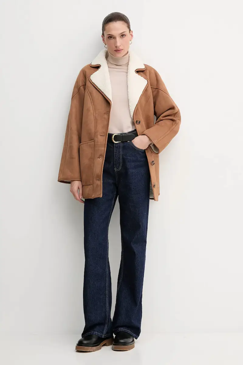 cappotto colore marrone PL4024362 miniatura 2