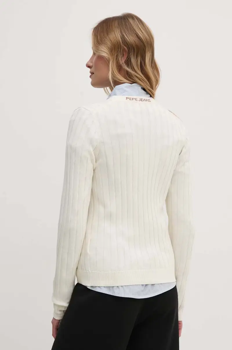 Pepe Jeans Cardigan Beige 4157147 miniatura 3
