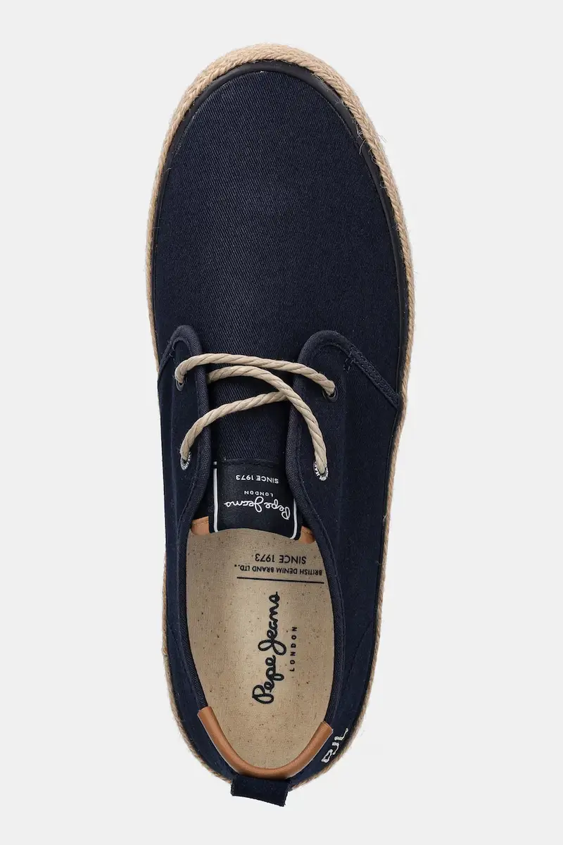 espadrillas PORT TOURISTS colore blu navy PMS10332 miniatura 4