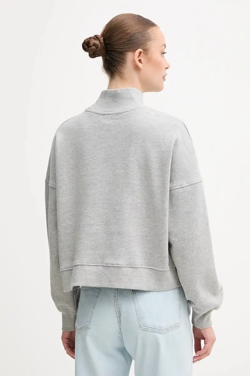 felpa donna colore grigio PL5800007 miniatura 3