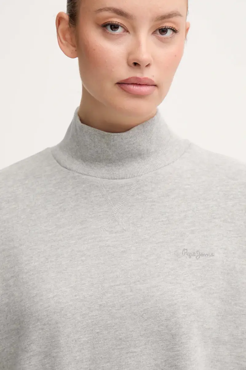 felpa donna colore grigio PL5800007 miniatura 4