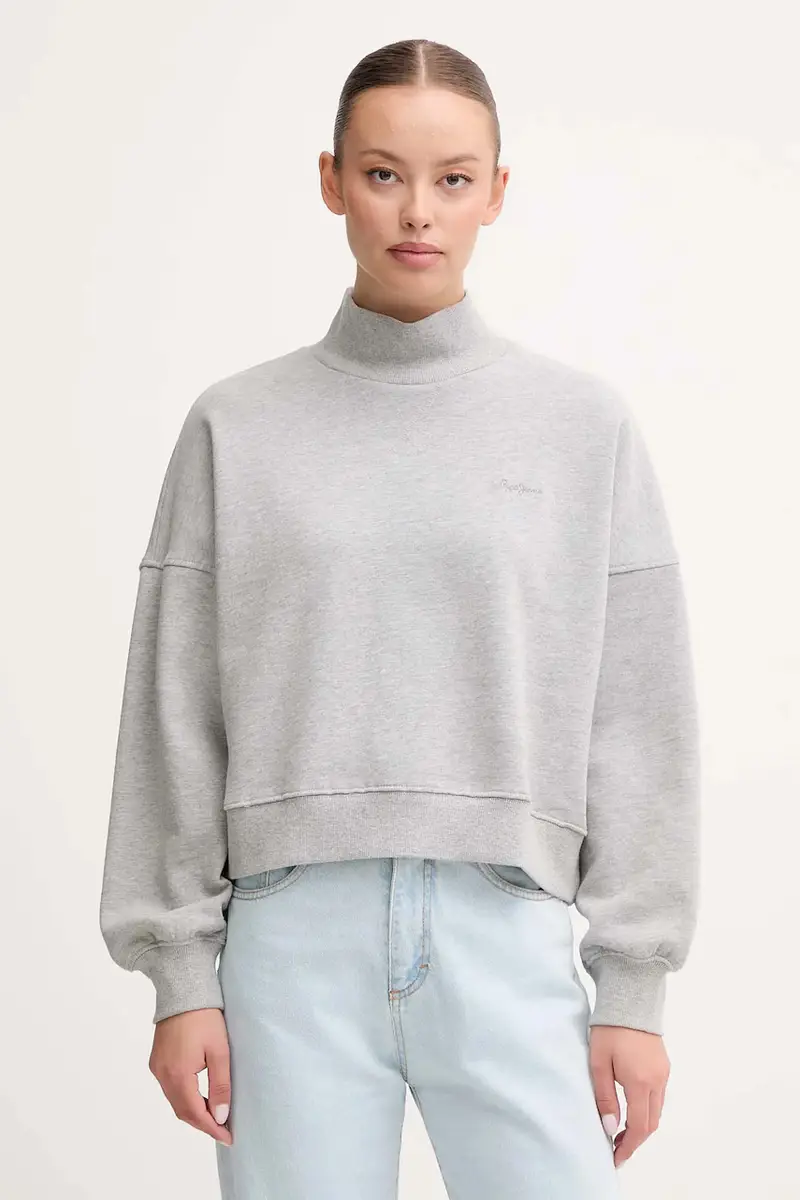 felpa donna colore grigio PL5800007