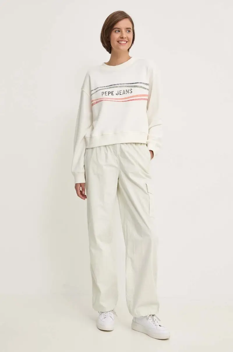 felpa EDELINE donna colore beige PL581444 miniatura 2