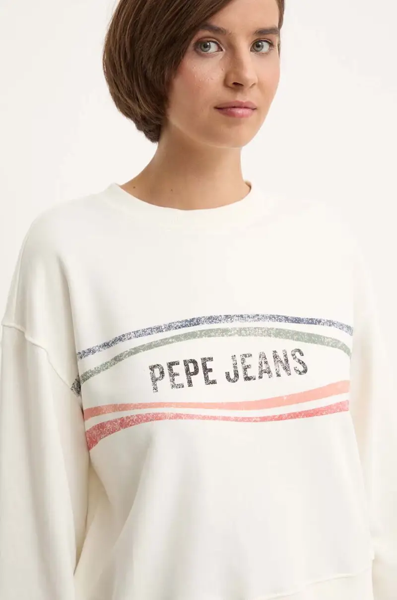 felpa EDELINE donna colore beige PL581444 miniatura 4