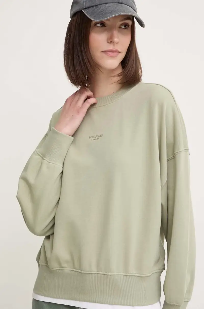 felpa EVELYN donna colore verde PL581442