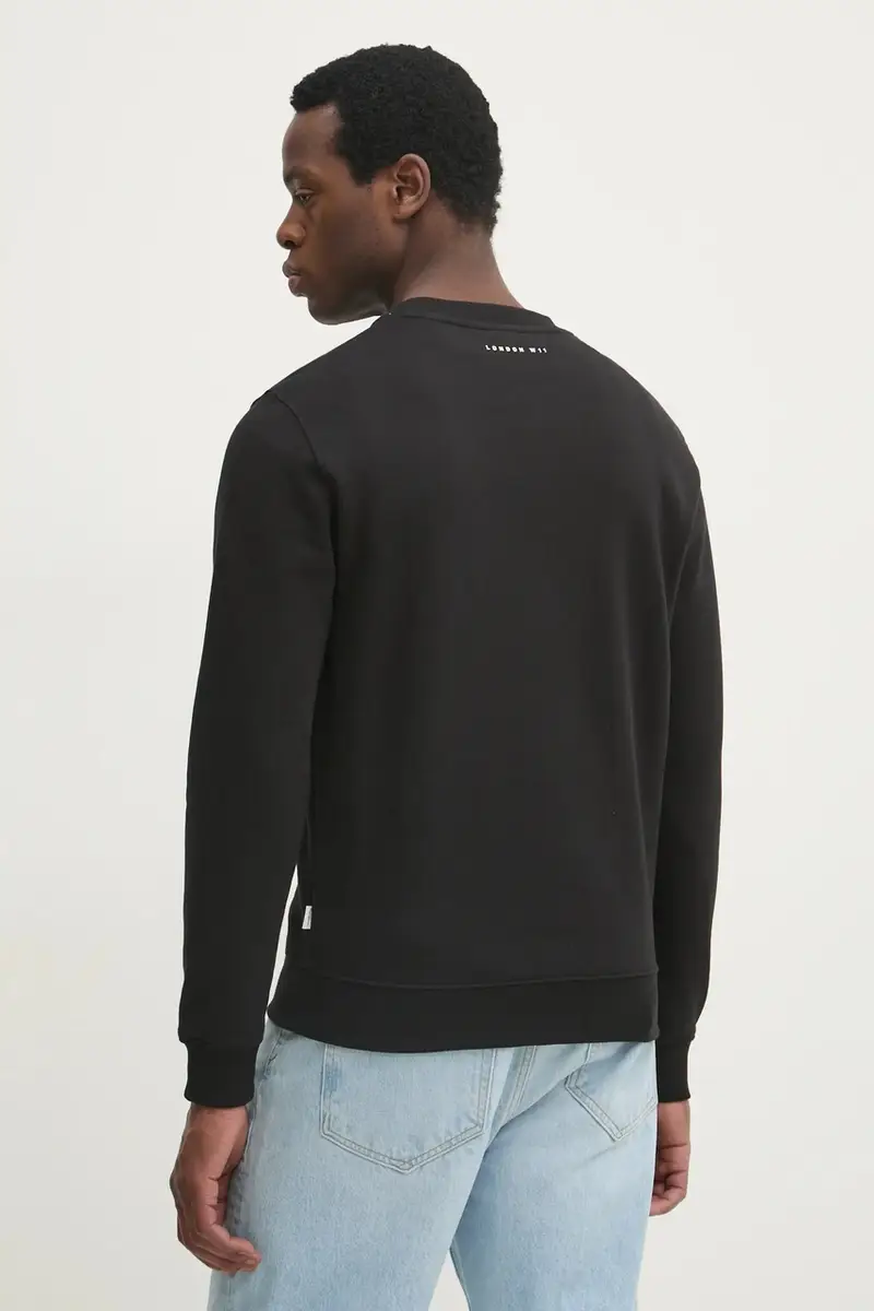 felpa in cotone DORIAN CREW uomo colore nero PM582757 miniatura 3