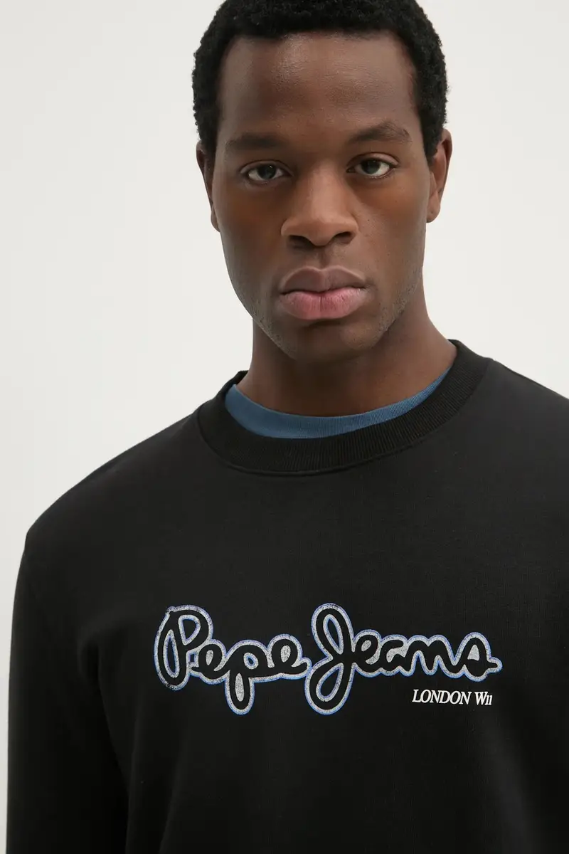 felpa in cotone DORIAN CREW uomo colore nero PM582757 miniatura 4