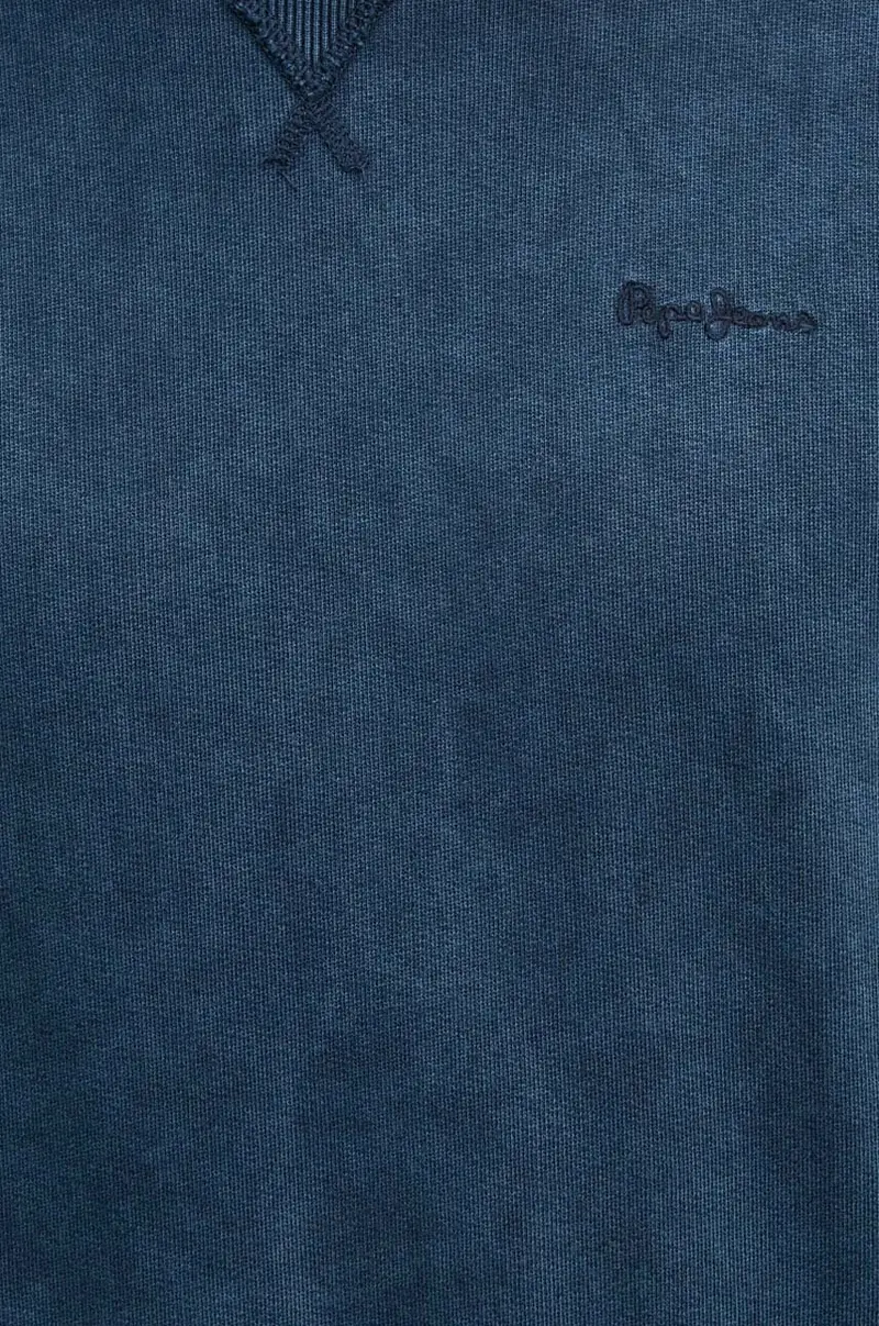 felpa in cotone SILVERTON HOODIE uomo colore blu navy con cappuccio PM582713 miniatura 5