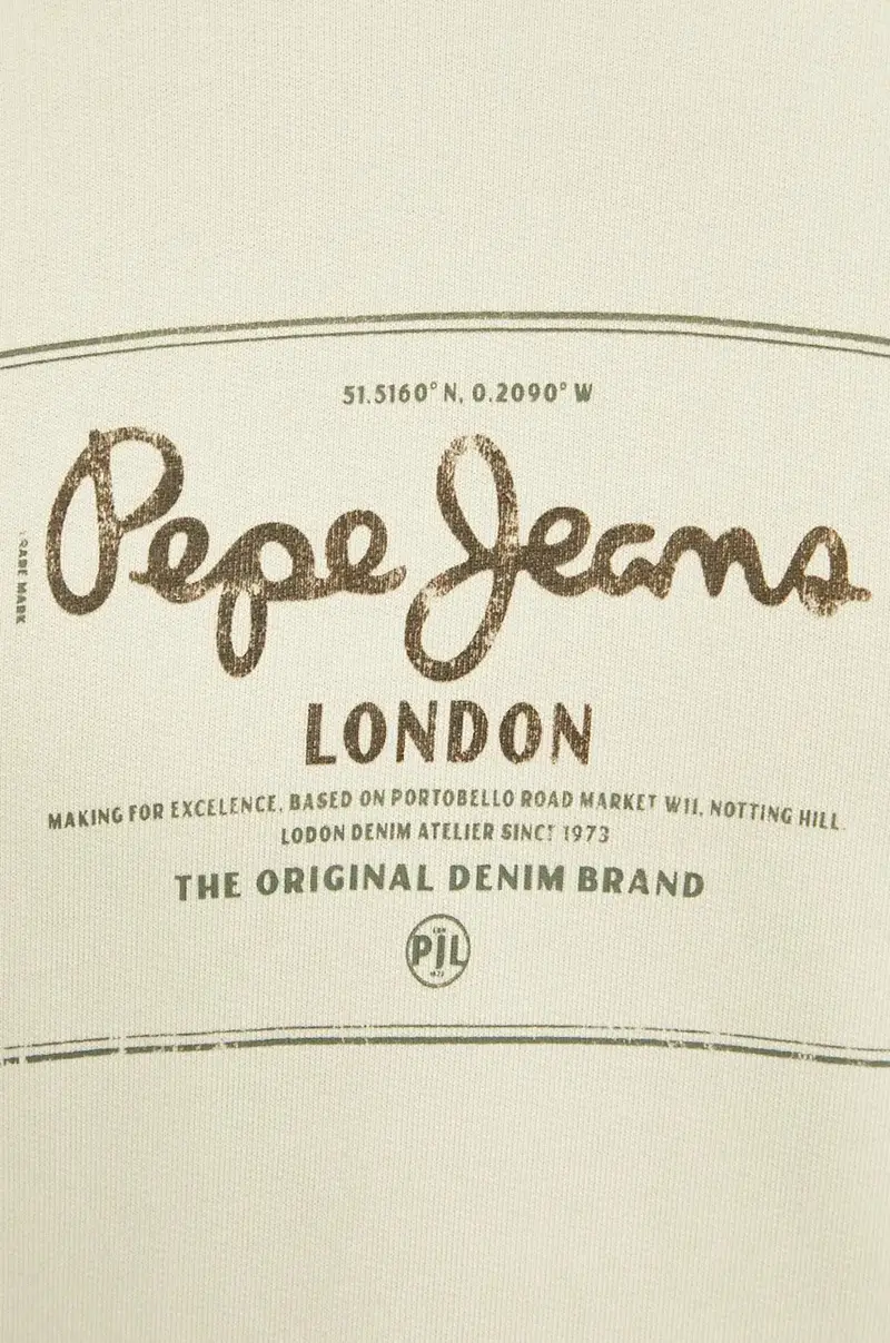 felpa in cotone SIMON uomo colore beige PM582721 miniatura 5