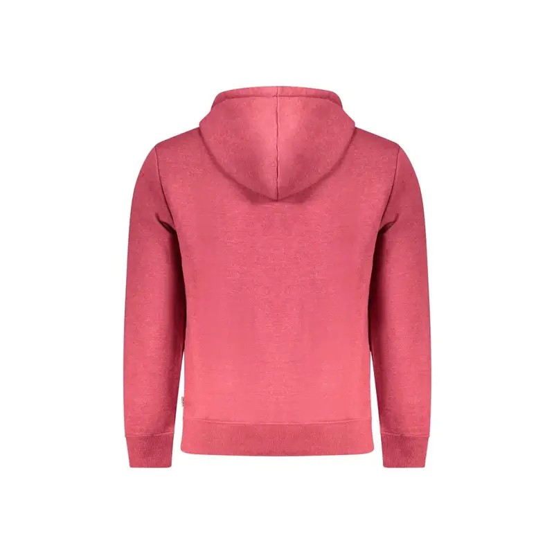 Felpa Maniche Lunghe Uomo Rossa Ricamo Rosso miniatura 2