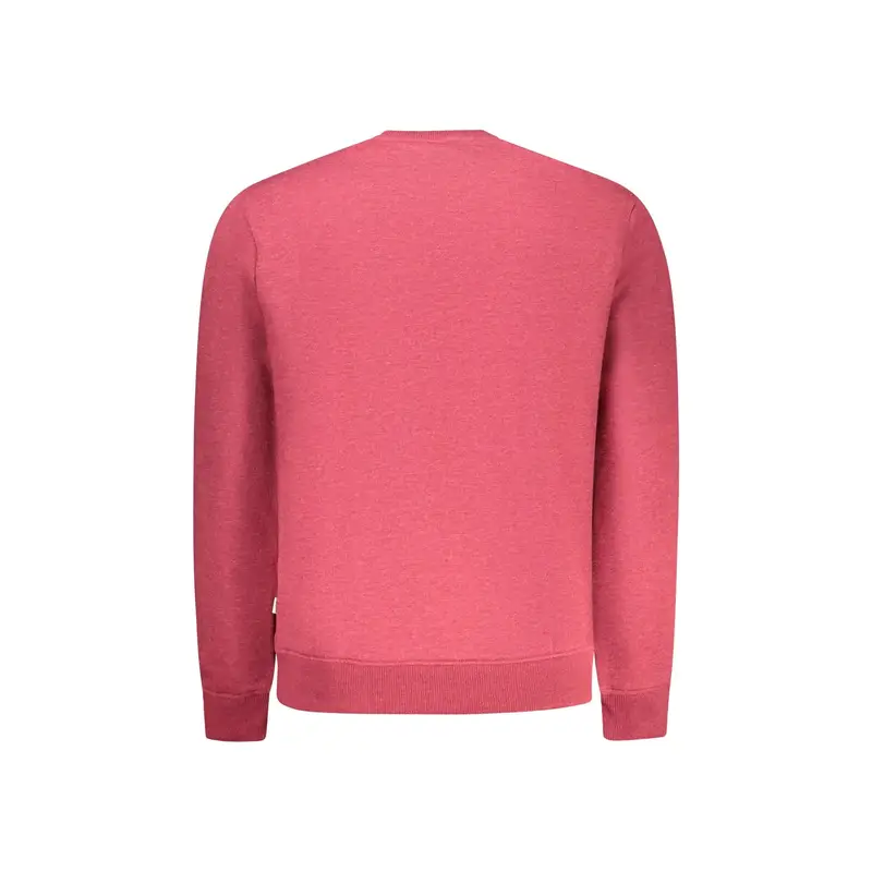 Felpa Maniche Lunghe Uomo Rossa Ricamo Rosso miniatura 2