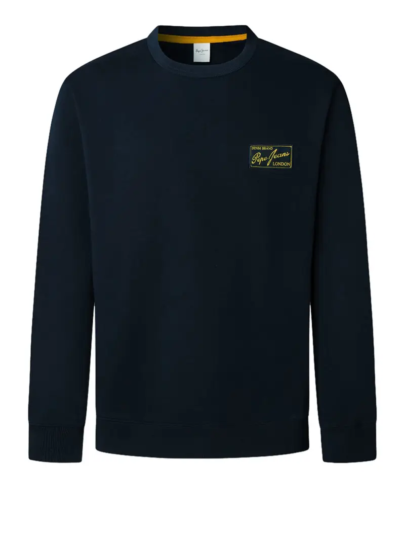 felpa pepe jeans soren da uomo - blu