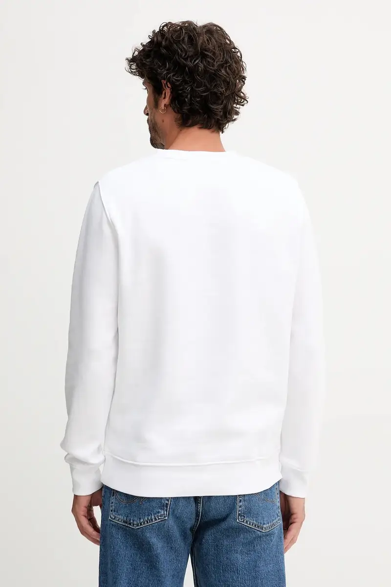 felpa uomo colore bianco PM5800029 miniatura 3