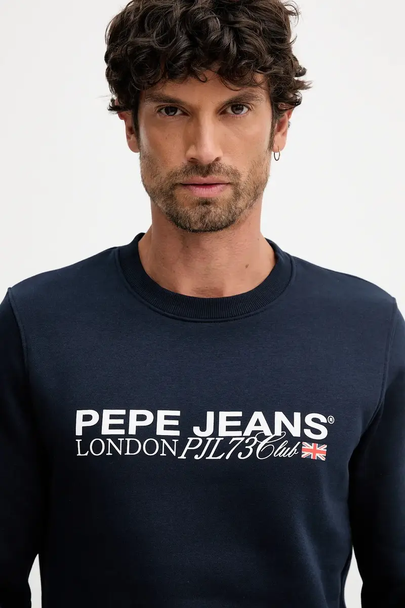 felpa uomo colore blu navy PM5800029 miniatura 4