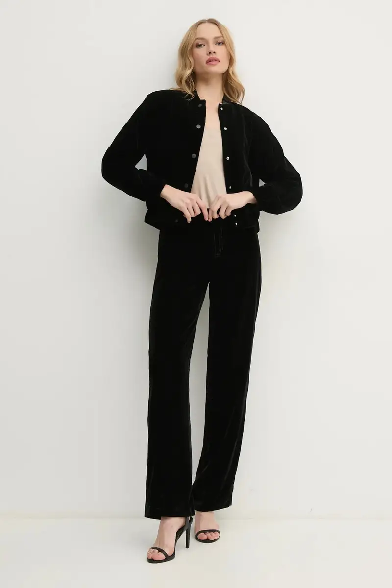 giacca bomber FALLON donna colore nero PL402501 miniatura 2