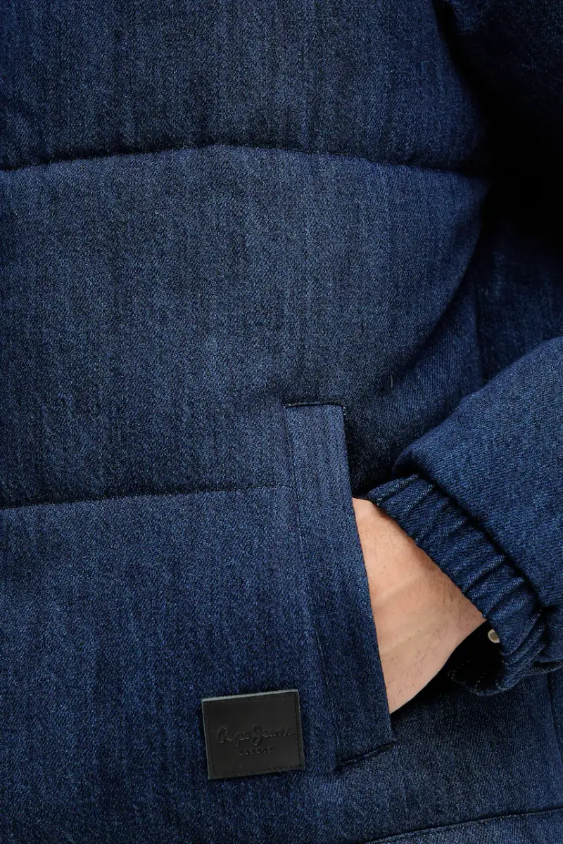 giacca di jeans colore blu PM4027165 miniatura 5