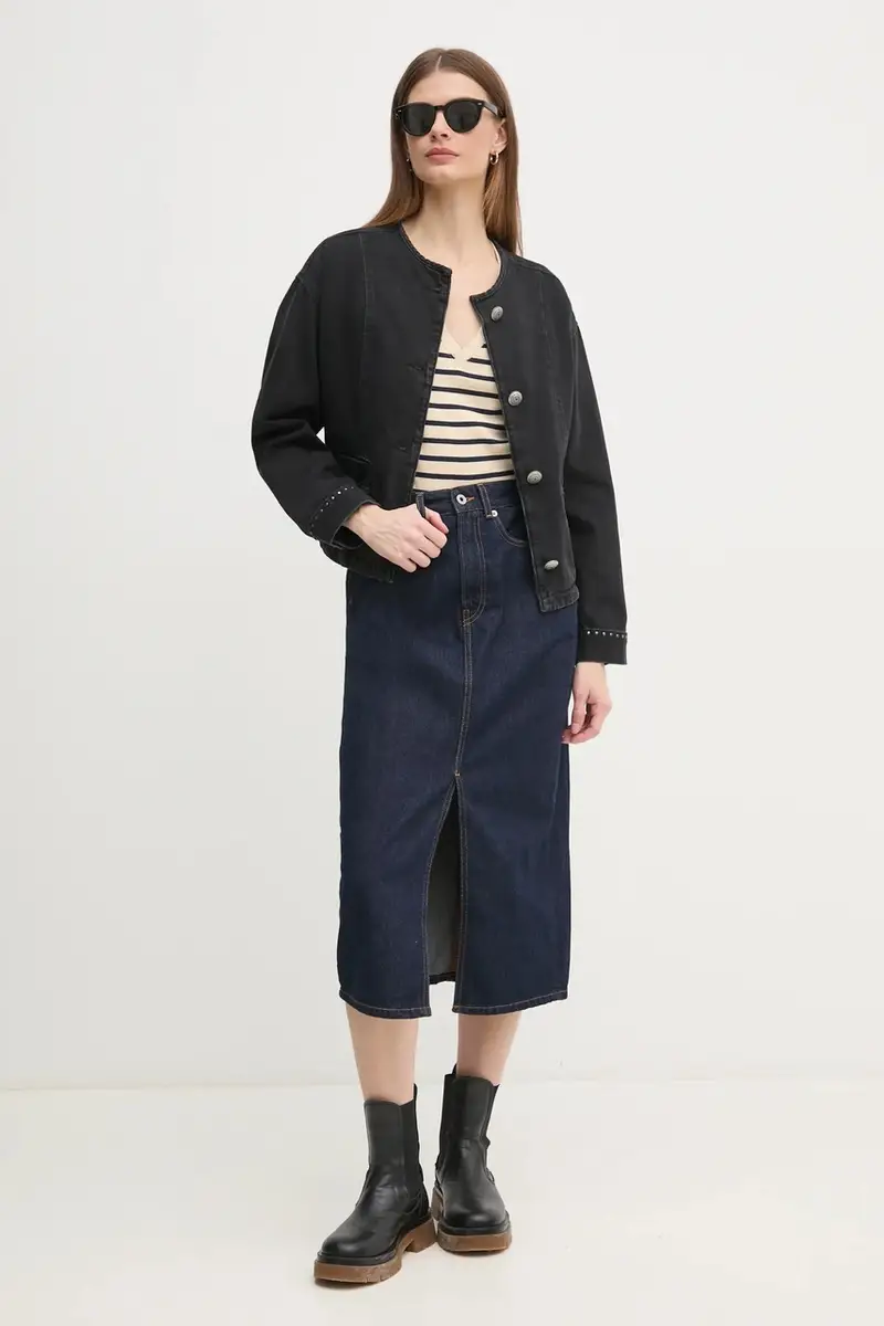 Pepe Jeans Jeans Donna Nero 3626986 miniatura 2