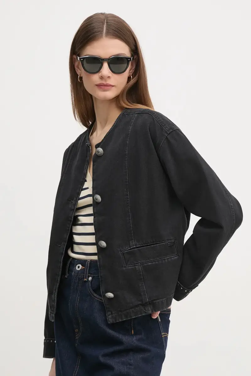 Pepe Jeans Jeans Donna Nero 3626986 miniatura 4