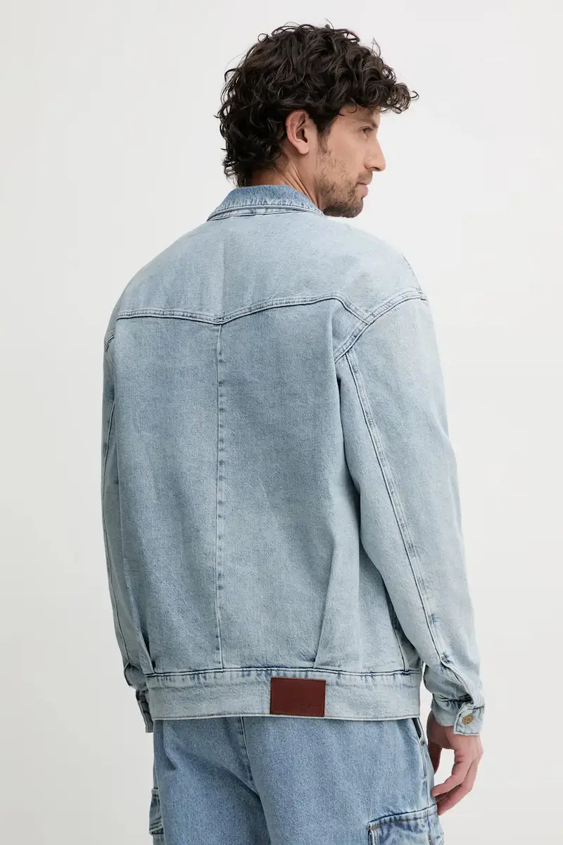 giacca di jeans EMMETT FADEOUT colore blu PM403101 miniatura 3