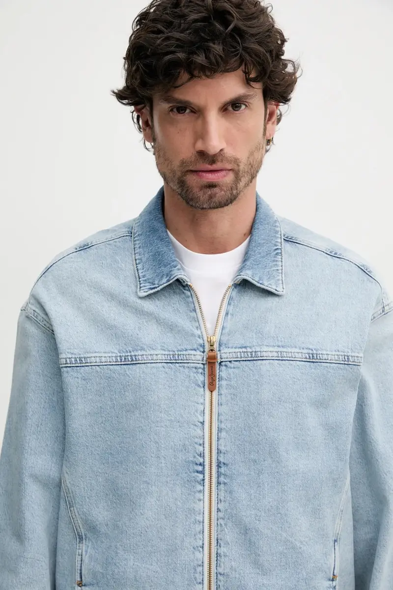 giacca di jeans EMMETT FADEOUT colore blu PM403101 miniatura 4