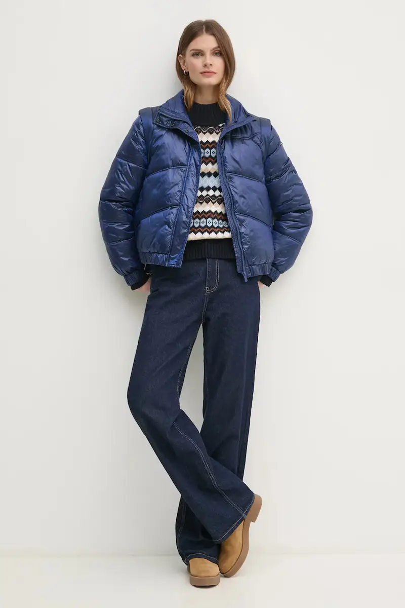 giacca FLORA donna colore blu PL402492 miniatura 2