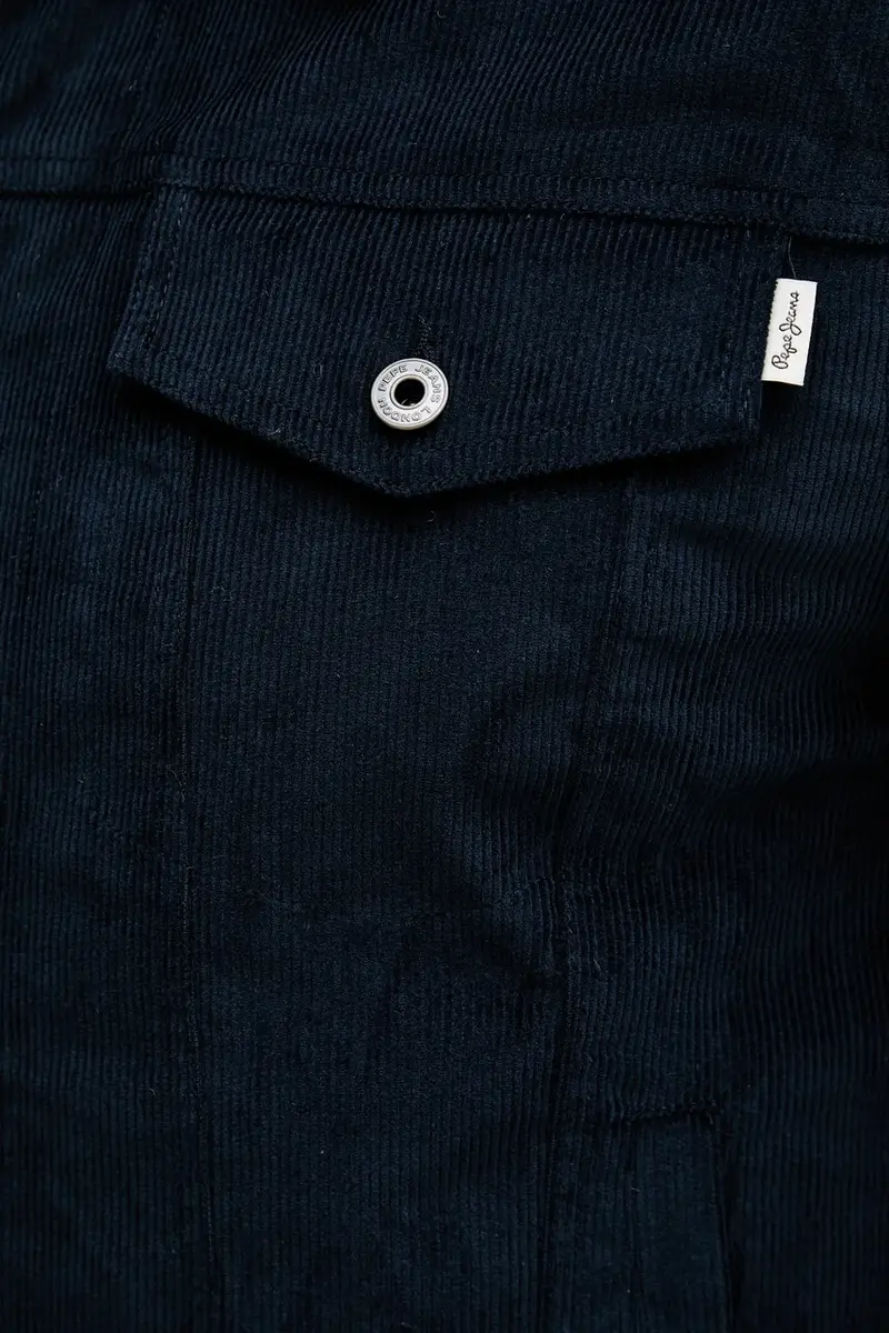 giacca in velluto a coste colore blu navy PM4027185 miniatura 5