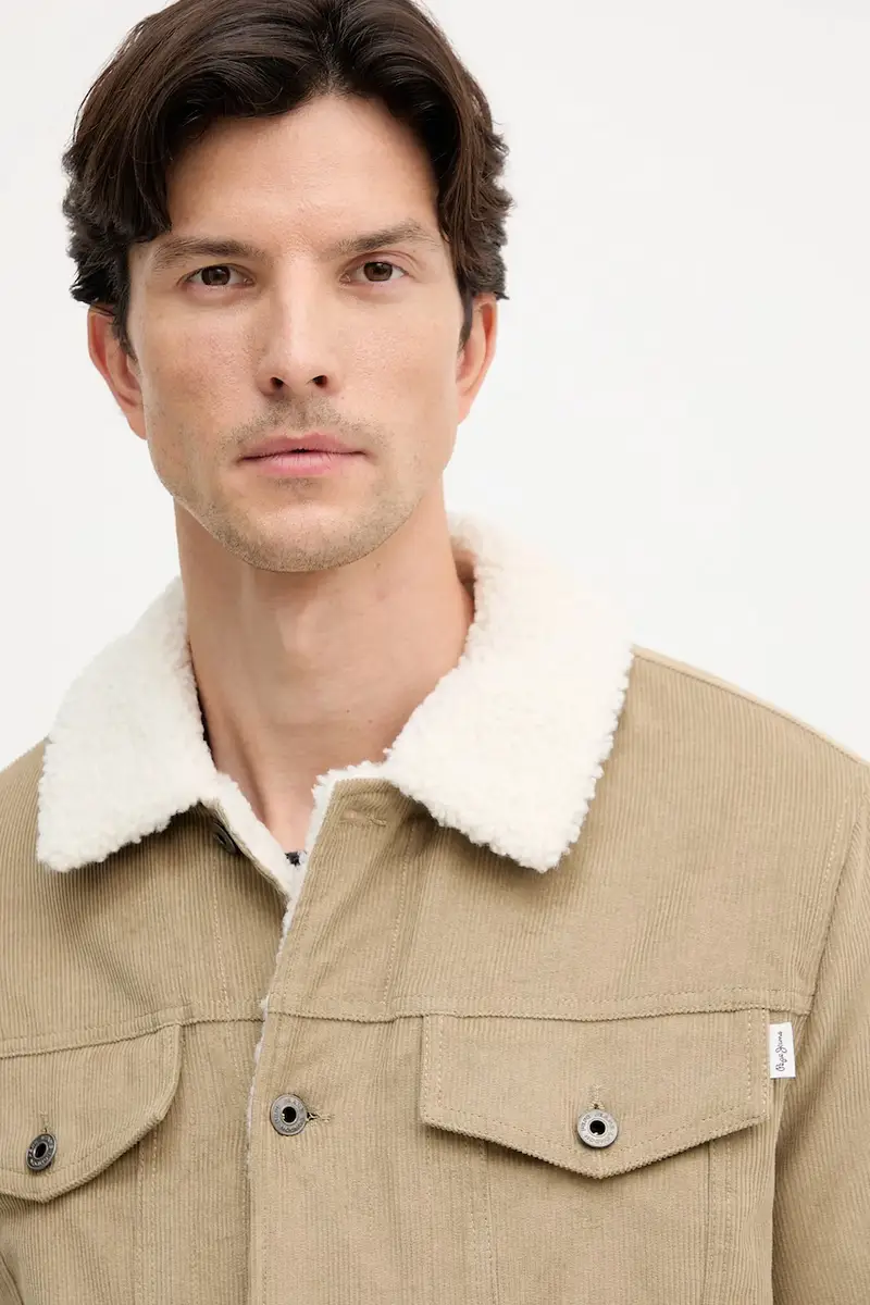 giacca in velluto a coste colore verde PM4027185 miniatura 4