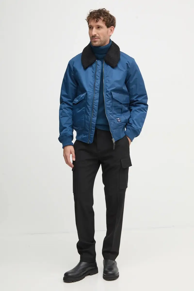 giacca MELVIN uomo colore blu PM403060 miniatura 2