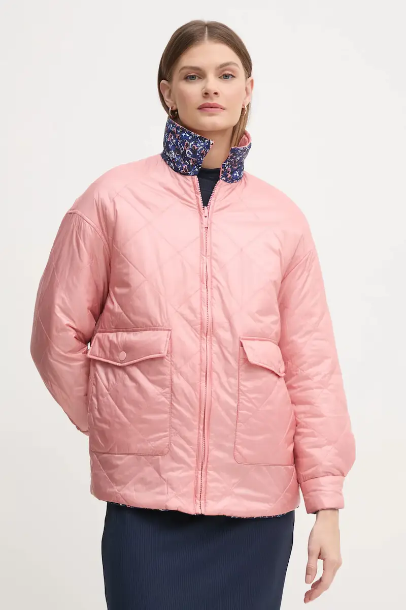 giacca reversibile FLEUR DAILY donna colore rosa PL402499 miniatura 2