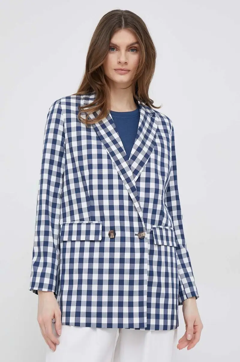 giacca Sandra Blu navy