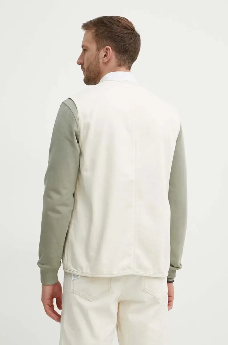 Pepe Jeans Gilet Uomo Beige 3568943 miniatura 3