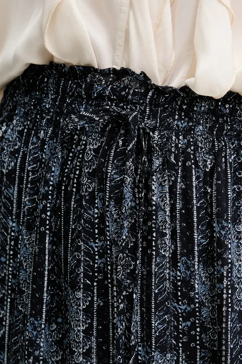 gonna Blu navy miniatura 4