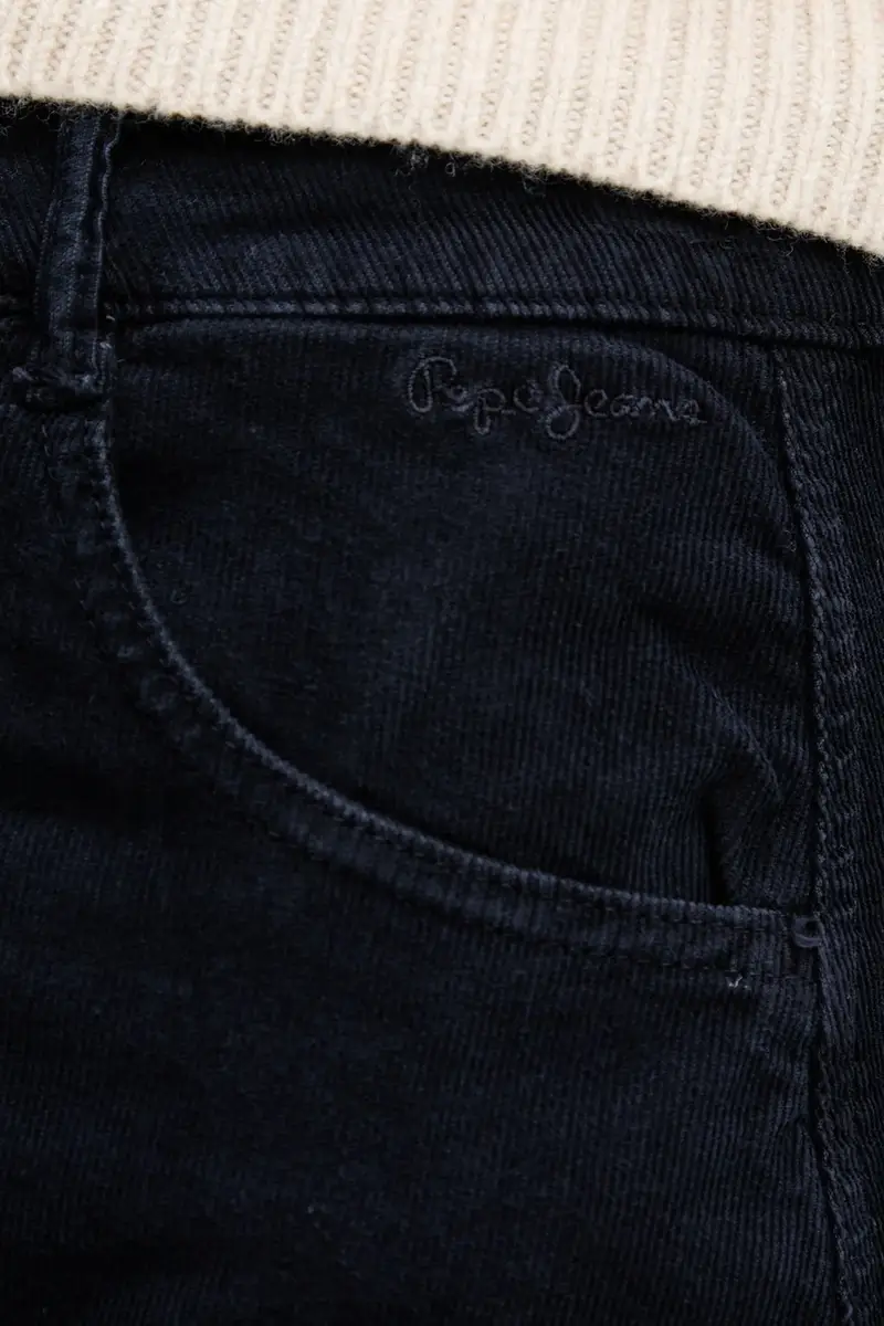 gonna colore blu navy PL9011885 miniatura 4