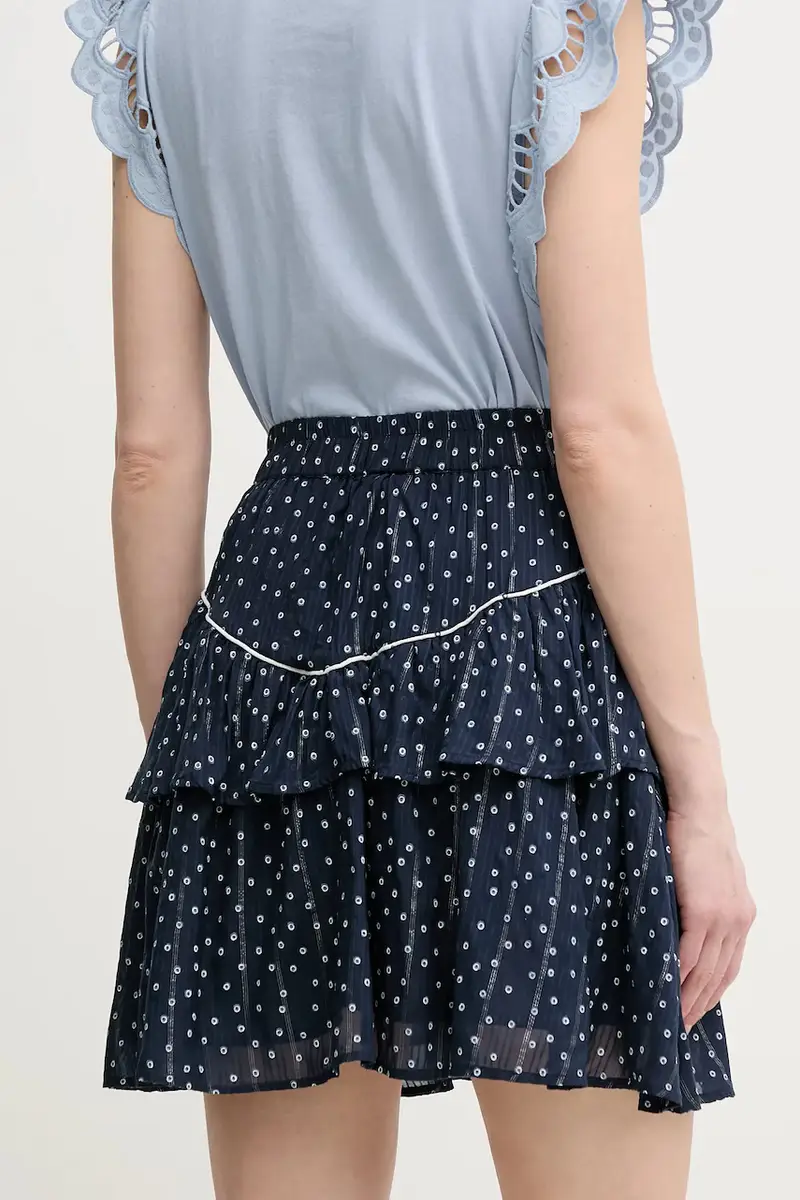 gonna DANY colore blu navy PL901191 miniatura 3