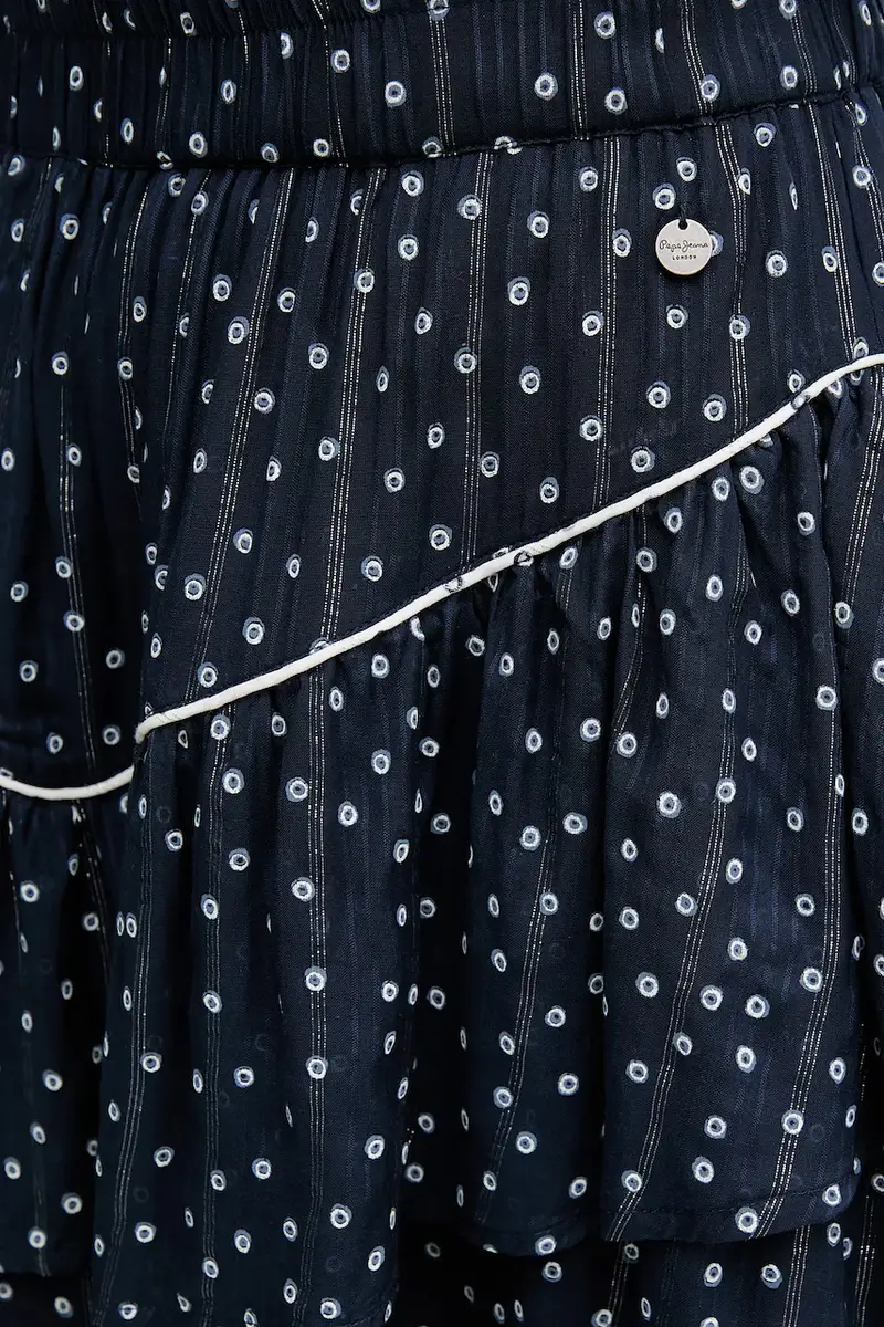 gonna DANY colore blu navy PL901191 miniatura 4