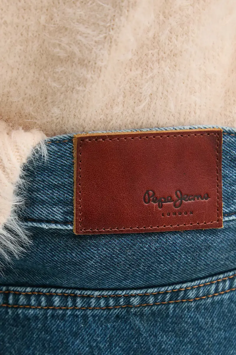 gonna di jeans MAXI SKIRT HW colore blu PL901185EF2L miniatura 4