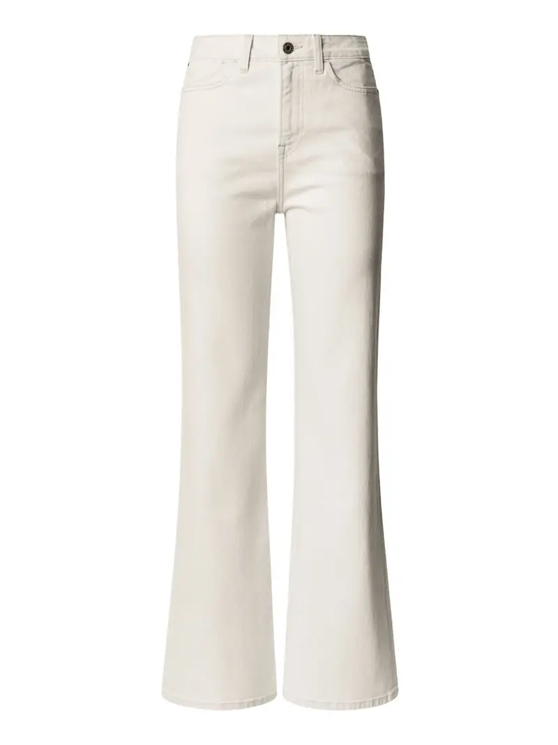 jeans a zampa pepe jeans willa da donna - bianco