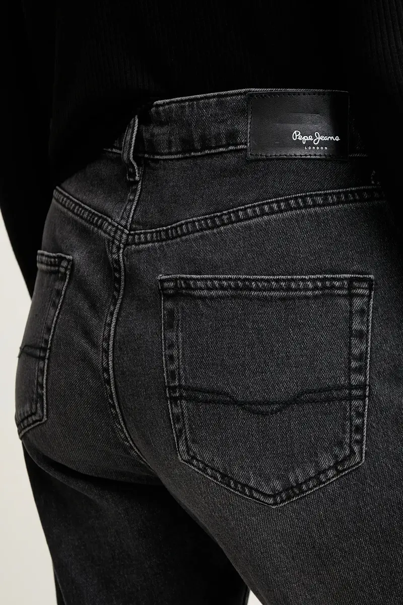 Pepe Jeans Jeans Donna Grigio 3611567 miniatura 4