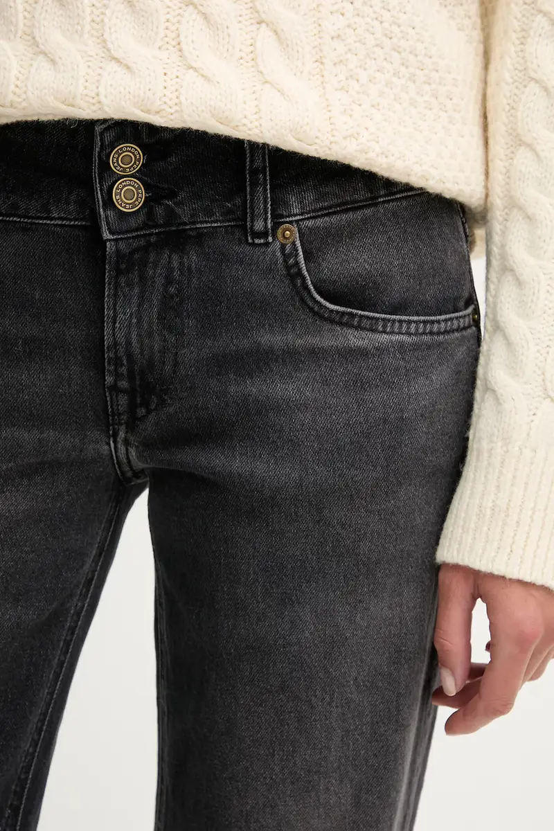 Pepe Jeans Jeans Donna Nero 3648177 miniatura 4