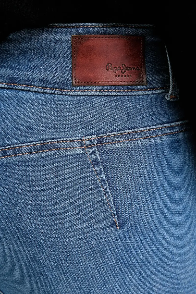 Pepe Jeans Jeans Donna Blu 3766837 miniatura 4