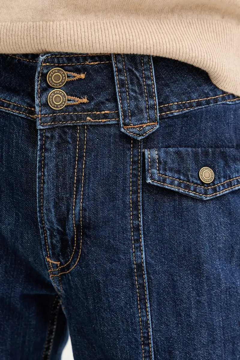 Pepe Jeans Jeans Donna Blu 3767954 miniatura 4