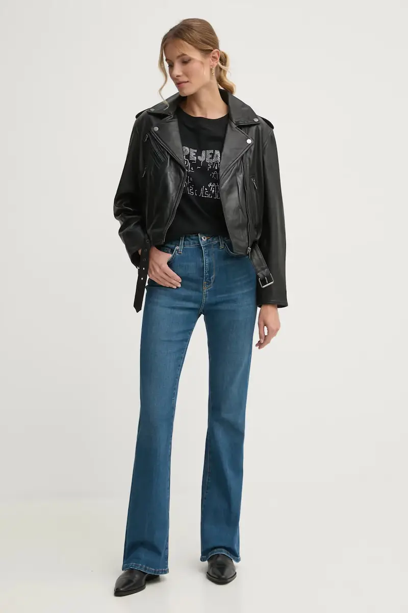 Pepe Jeans Jeans Donna Blu 3132397 miniatura 2