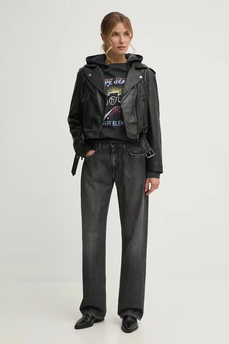 Pepe Jeans Jeans Donna Grigio 3324743 miniatura 2